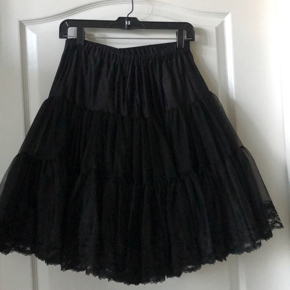 Black petticoat
